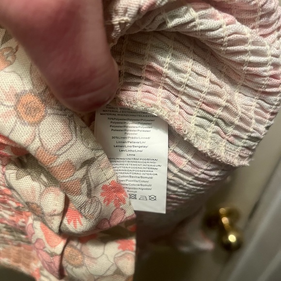 Urban outfitters asos glamorous Femme Cotton, Linen Short dress size 8 - Picture 7 of 8